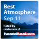 Hostelbookers Best Atmosphere September 2011